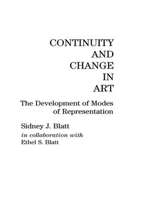 cover image of Continuity and Change in Art